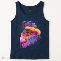 Eat the Universe Galaxy Pizza Tank Top thumb 2