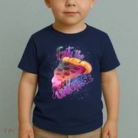 Eat the Universe Galaxy Pizza Toddler T-Shirt thumb 2