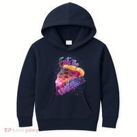 Eat the Universe Galaxy Pizza Kids Hoodie thumb 0
