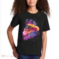Eat the Universe Galaxy Pizza Kids T-Shirt thumb 2