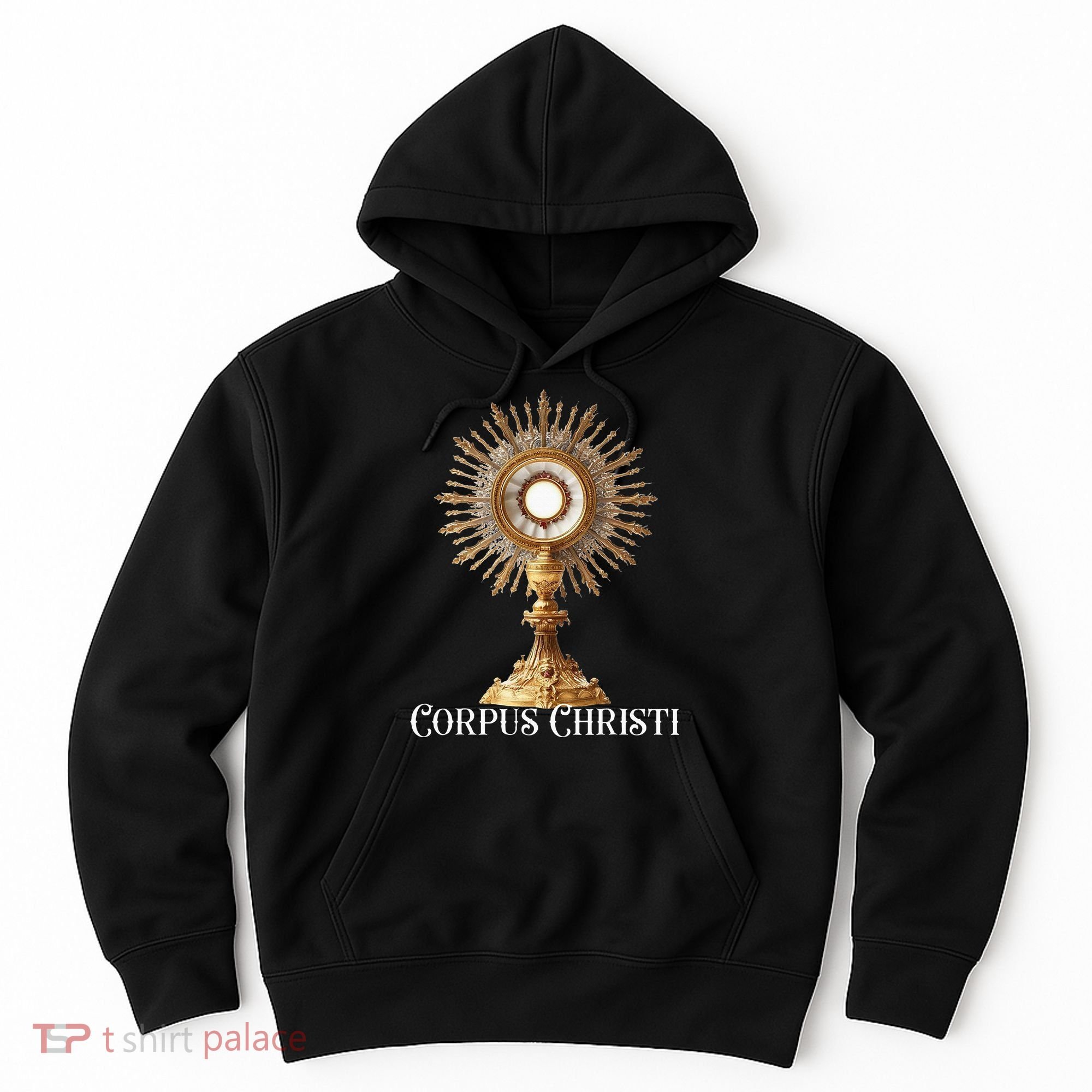 Eucharistic Adoration Traditional Latin Mass Catholic Hoodie