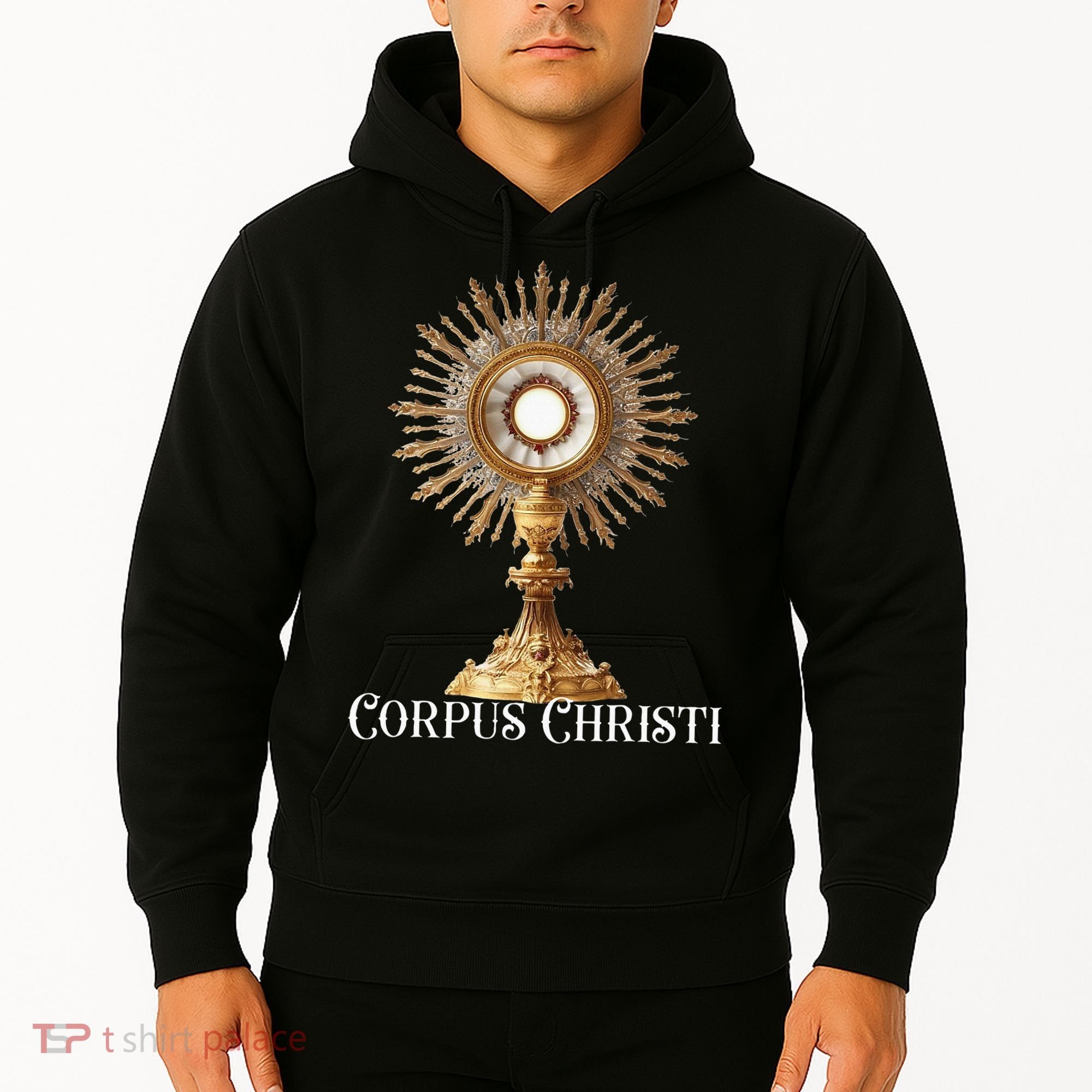 Eucharistic Adoration Traditional Latin Mass Catholic Hoodie