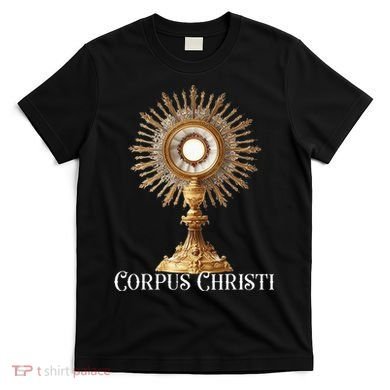 Eucharistic Adoration Traditional Latin Mass Catholic T-Shirt