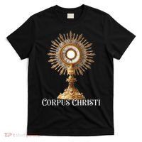 Eucharistic Adoration Traditional Latin Mass Catholic T-Shirt thumb 0