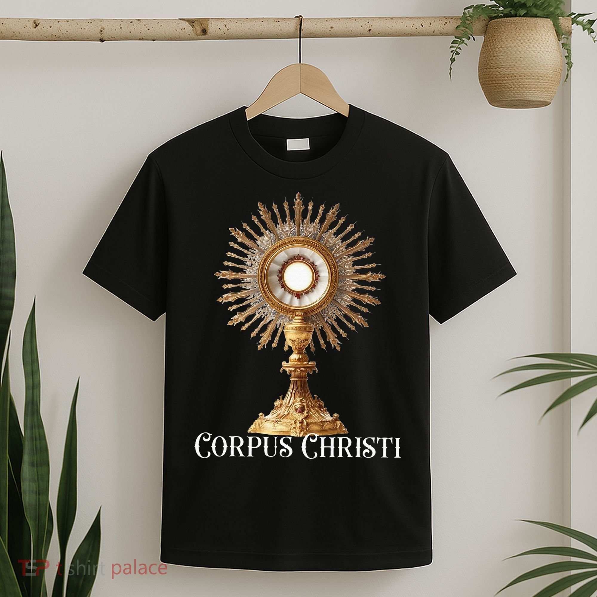 Eucharistic Adoration Traditional Latin Mass Catholic T-Shirt