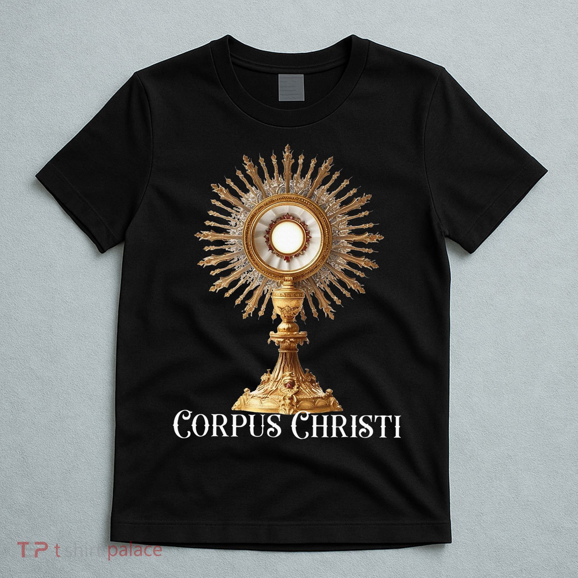 Eucharistic Adoration Traditional Latin Mass Catholic T-Shirt