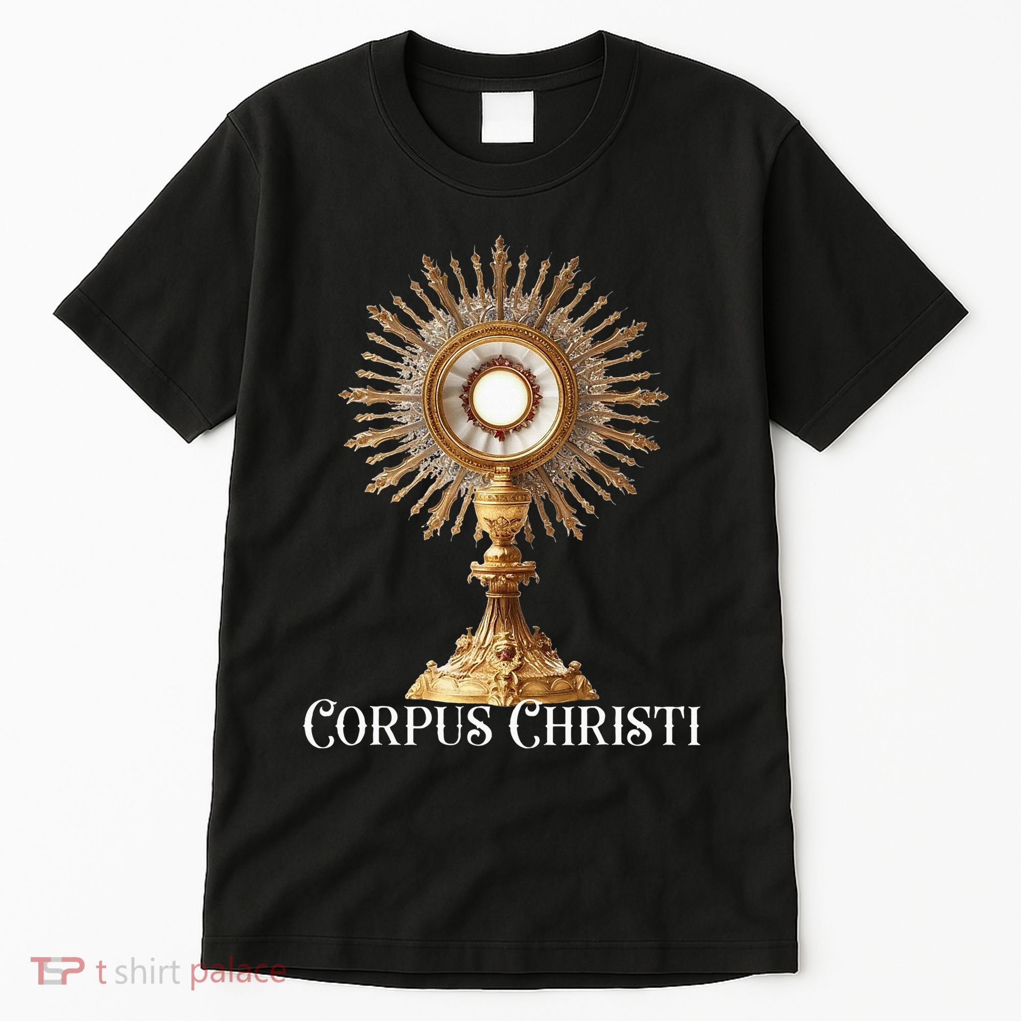 Eucharistic Adoration Traditional Latin Mass Catholic Tall T-Shirt