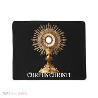 Eucharistic Adoration Traditional Latin Mass Catholic Mousepad thumb 0