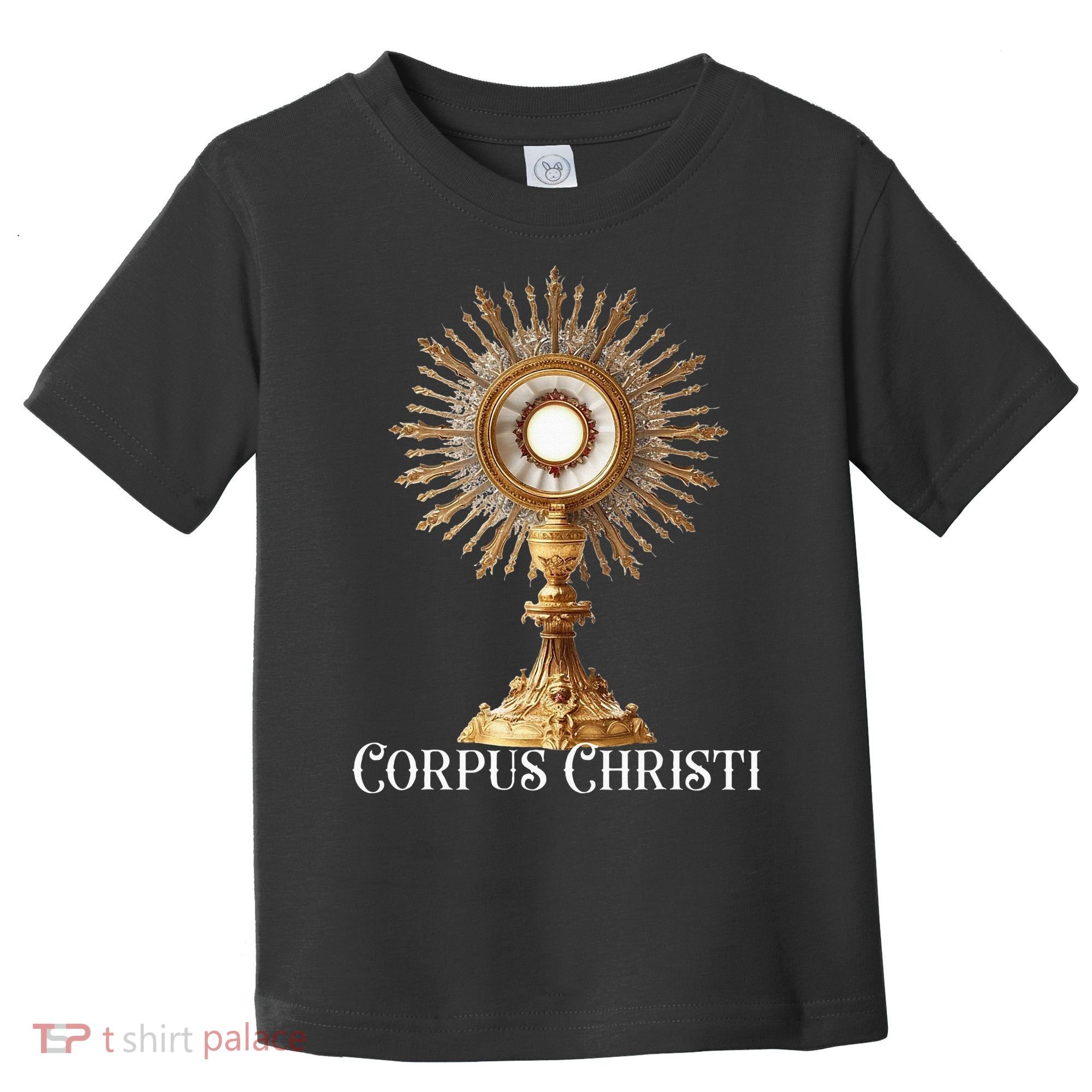 Eucharistic Adoration Traditional Latin Mass Catholic Toddler T-Shirt