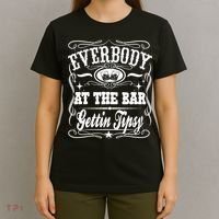 Everybody At The Bar Gettin Tipsy Whiskey T-Shirt thumb 4