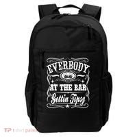 Everybody At The Bar Gettin Tipsy Whiskey Backpack thumb 0