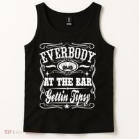 Everybody At The Bar Gettin Tipsy Whiskey Tank Top thumb 2
