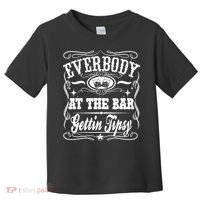 Everybody At The Bar Gettin Tipsy Whiskey Toddler T-Shirt thumb 0