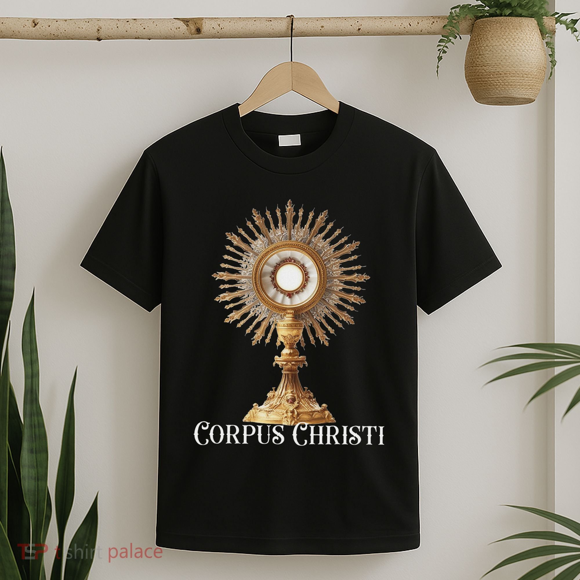 Eucharistic Adoration Traditional Latin Mass Catholic T-Shirt