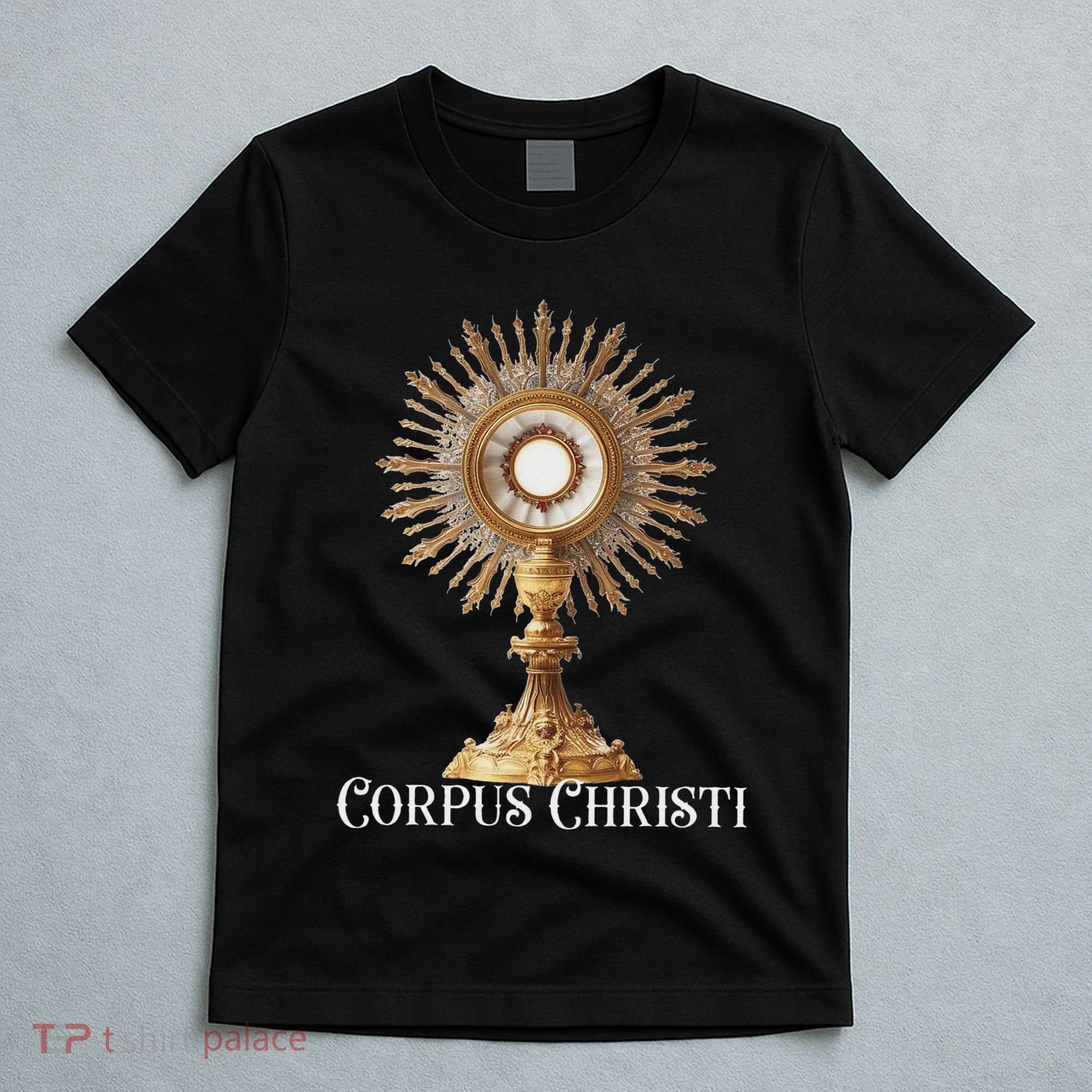 Eucharistic Adoration Traditional Latin Mass Catholic T-Shirt
