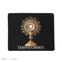 Eucharistic Adoration Traditional Latin Mass Catholic Mousepad thumb 0