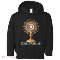 Eucharistic Adoration Traditional Latin Mass Catholic Toddler Hoodie thumb 0