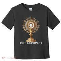 Eucharistic Adoration Traditional Latin Mass Catholic Toddler T-Shirt thumb 0