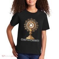 Eucharistic Adoration Traditional Latin Mass Catholic Kids T-Shirt thumb 2