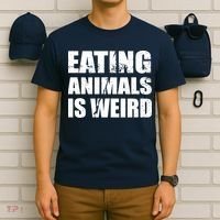 Eating Animals Is Weird T-Shirt thumb 6