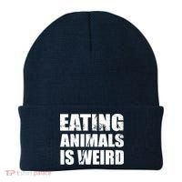 Eating Animals Is Weird Beanie thumb 0