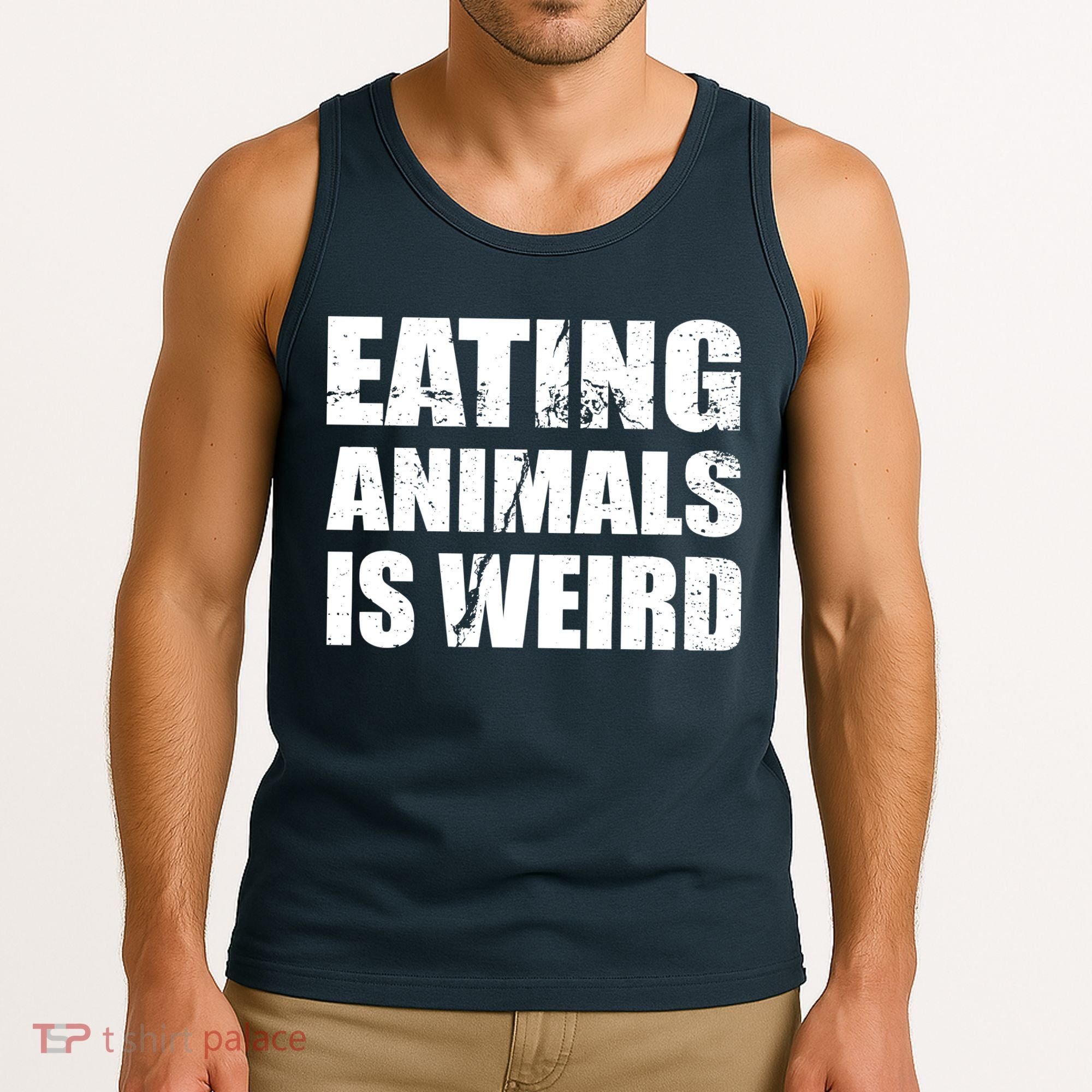 Eating Animals Is Weird Tank Top