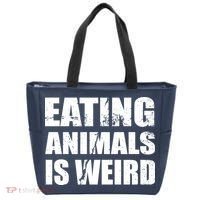 Eating Animals Is Weird Tote Bag thumb 0