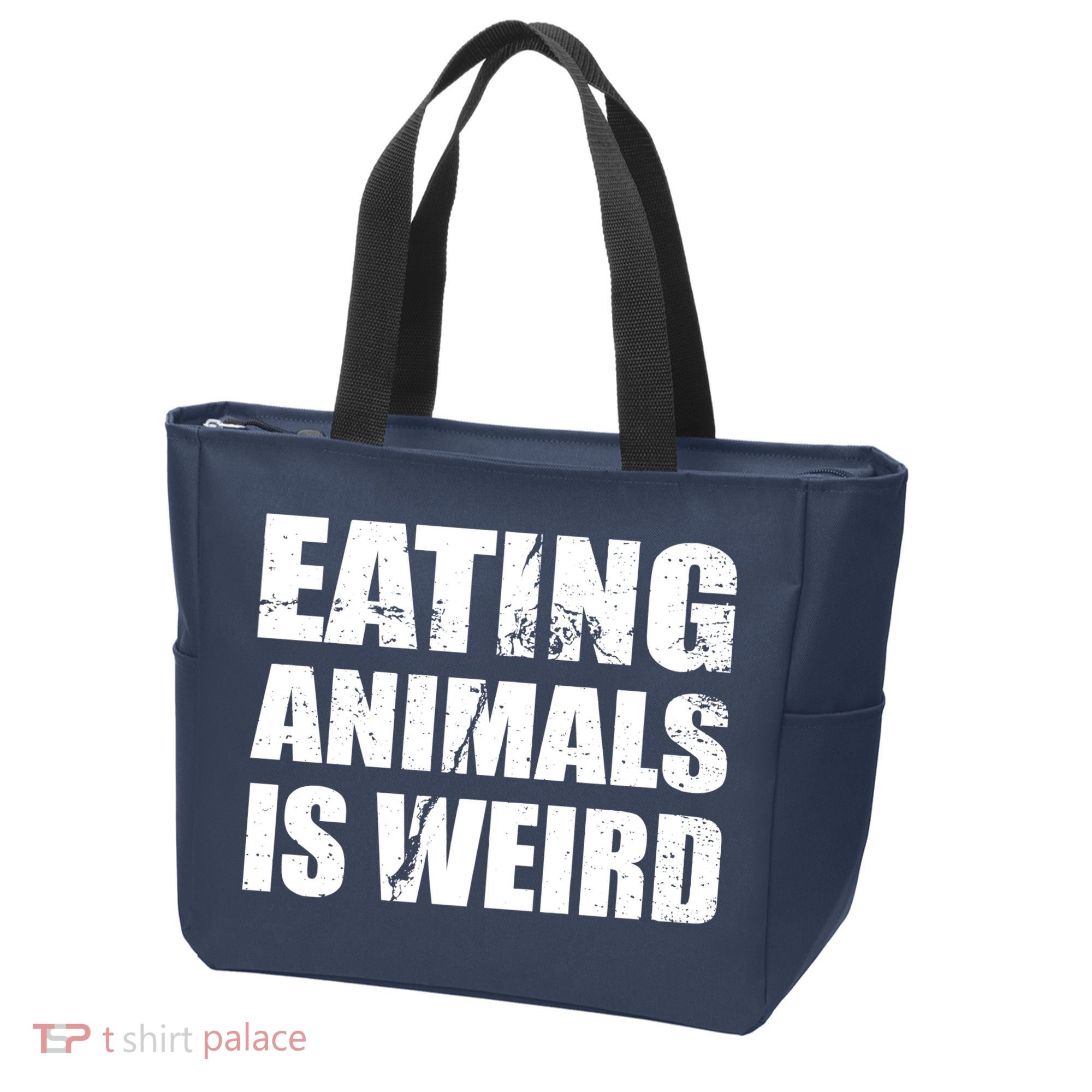 Eating Animals Is Weird Tote Bag