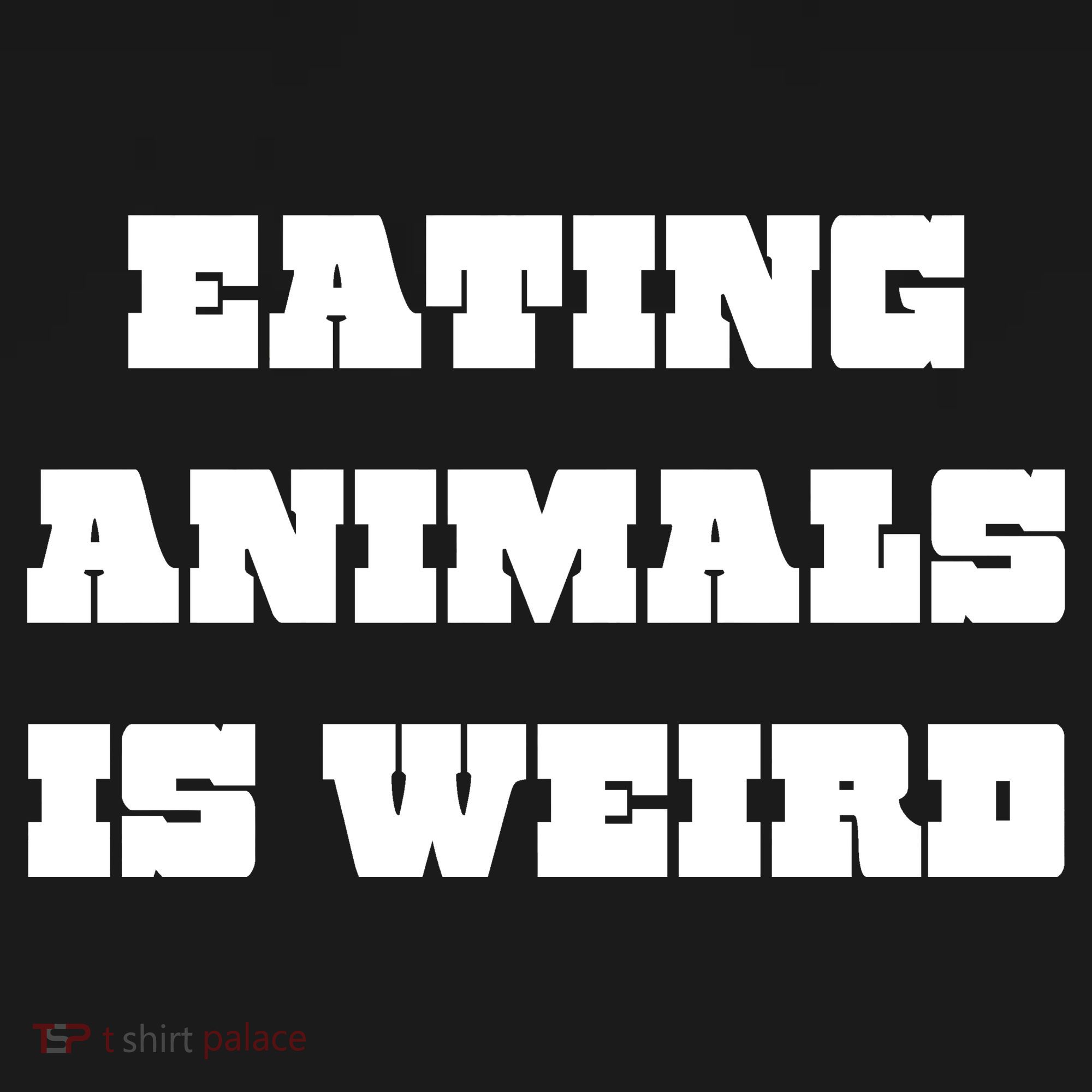 Eating Animals Is Weird Vegan Vegetarian Funny Parody Women's Long Sleeve Shirt