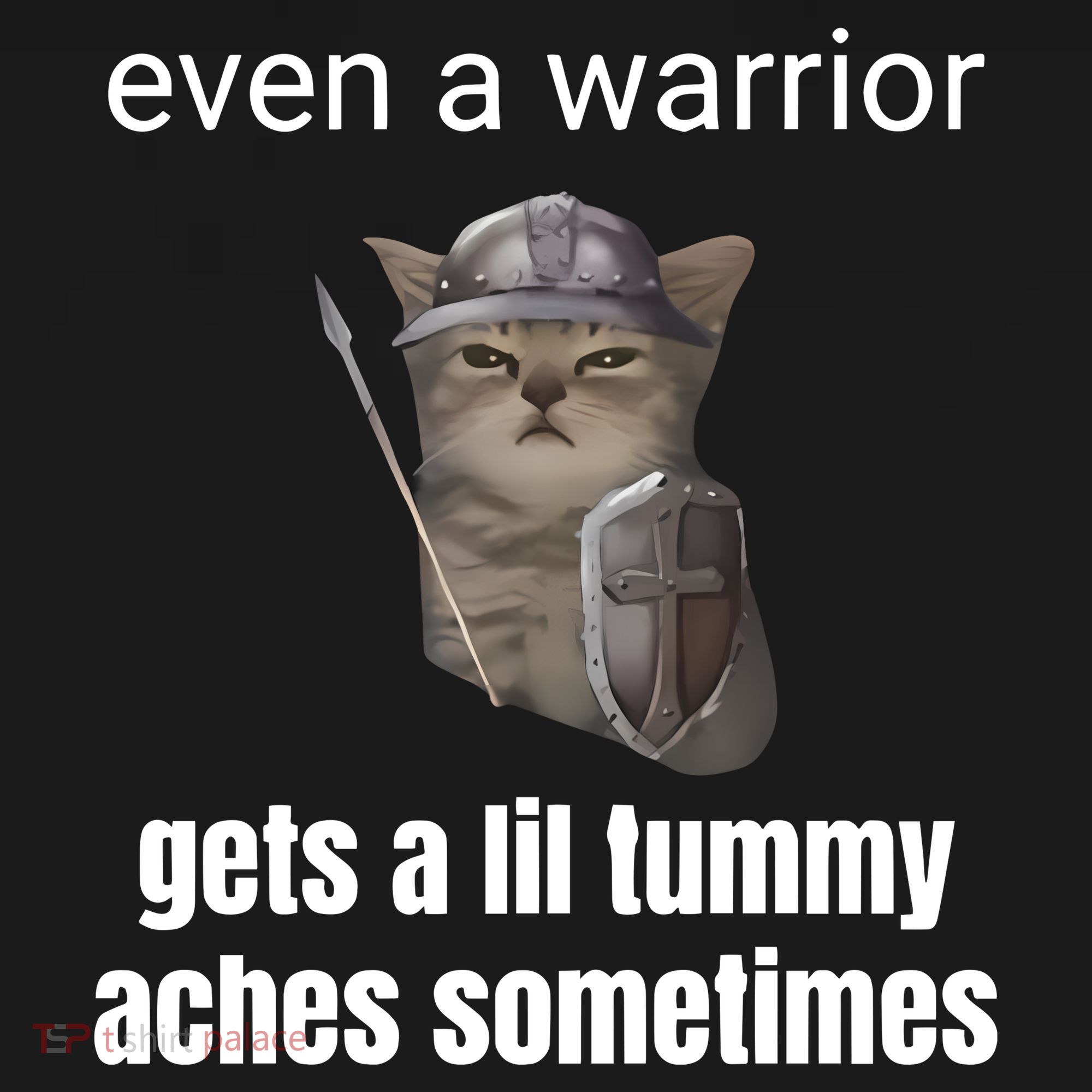 Even A Warrior Gets A Lil Tummy Aches Sometimes Bucket Hat