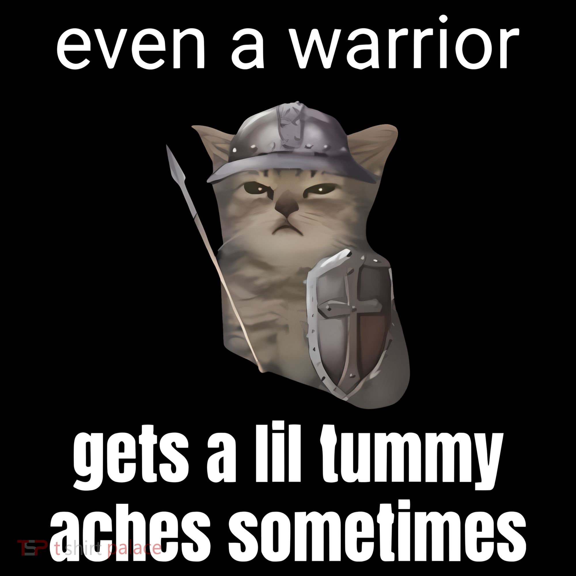 Even A Warrior Gets A Lil Tummy Aches Sometimes Women's Hoodie