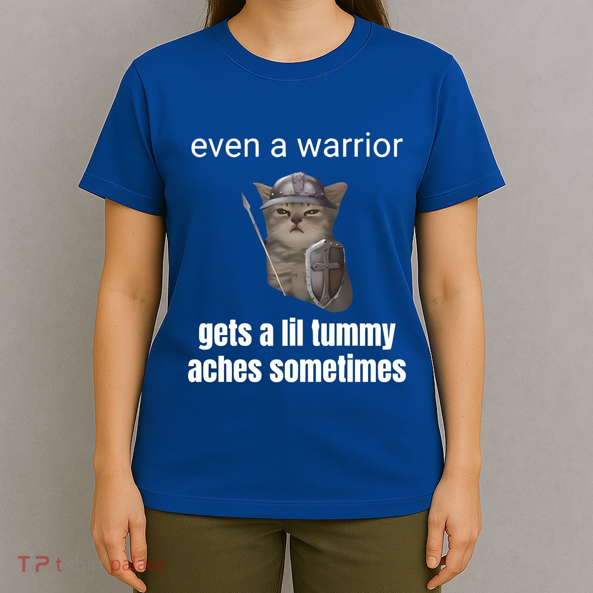 Even A Warrior Gets A Lil Tummy Aches Sometimes T-Shirt