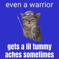 Even A Warrior Gets A Lil Tummy Aches Sometimes Women's T-Shirt thumb 6