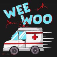 Ems Ambulance Wee Woo Paramedic Emt Gift Boo Boo Bus Sweatshirt thumb 3