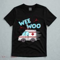 Ems Ambulance Wee Woo Paramedic Emt Gift Boo Boo Bus T-Shirt thumb 5