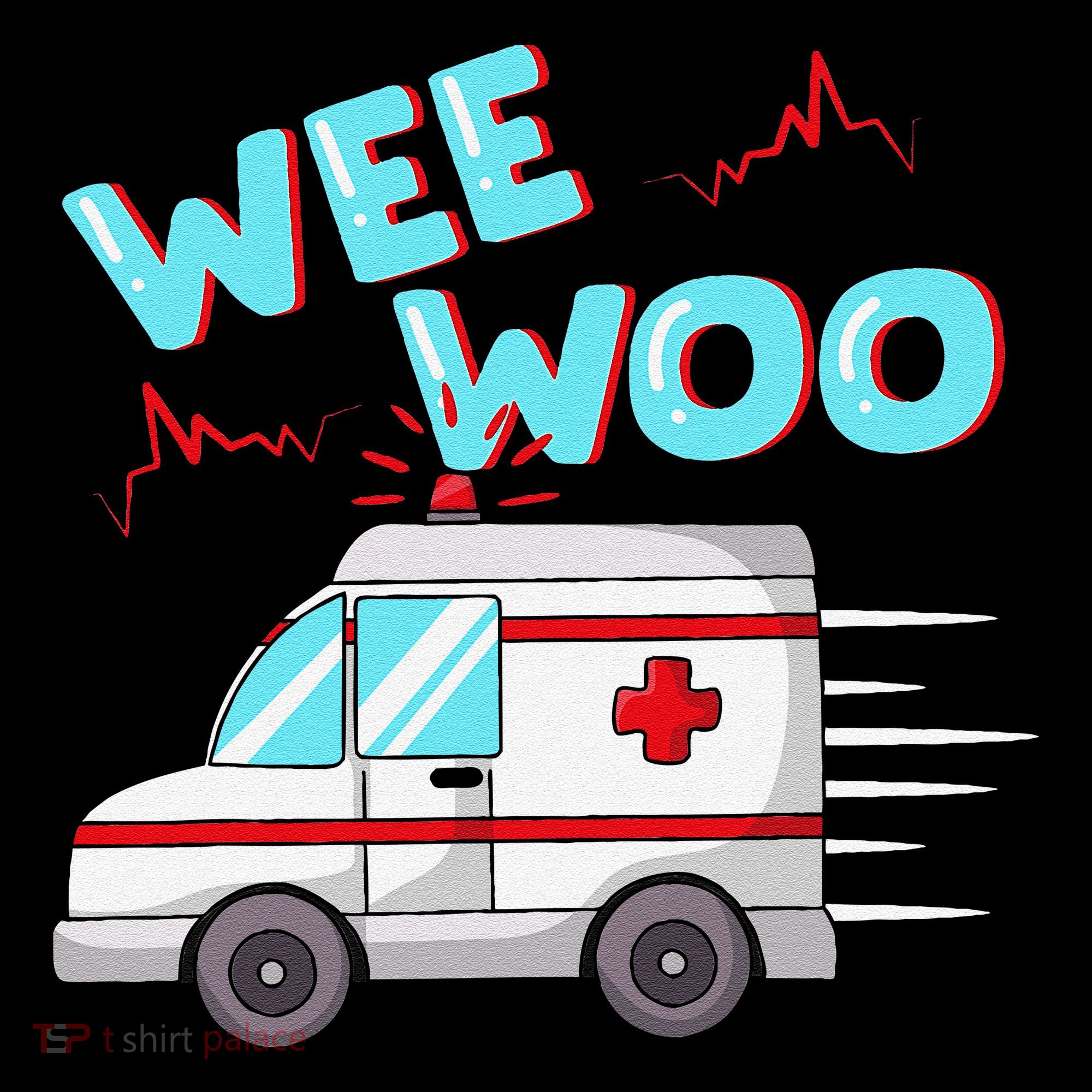 Ems Ambulance Wee Woo Paramedic Emt Gift Boo Boo Bus Coffee Mug
