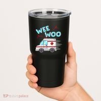 Ems Ambulance Wee Woo Paramedic Emt Gift Boo Boo Bus Tumbler thumb 2