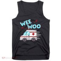 Ems Ambulance Wee Woo Paramedic Emt Gift Boo Boo Bus Tank Top thumb 0