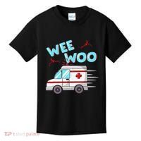 Ems Ambulance Wee Woo Paramedic Emt Gift Boo Boo Bus Kids T-Shirt thumb 0