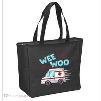 Ems Ambulance Wee Woo Paramedic Emt Gift Boo Boo Bus Tote Bag thumb 2