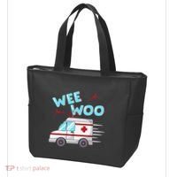 Ems Ambulance Wee Woo Paramedic Emt Gift Boo Boo Bus Tote Bag thumb 3