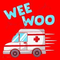 Ems Ambulance Wee Woo Paramedic Emt Gift Boo Boo Bus Santa Hat thumb 1