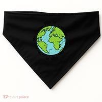 Earth Animals Wildlife Conservation Environmentalist Gift USA-Made Doggie Bandana thumb 0