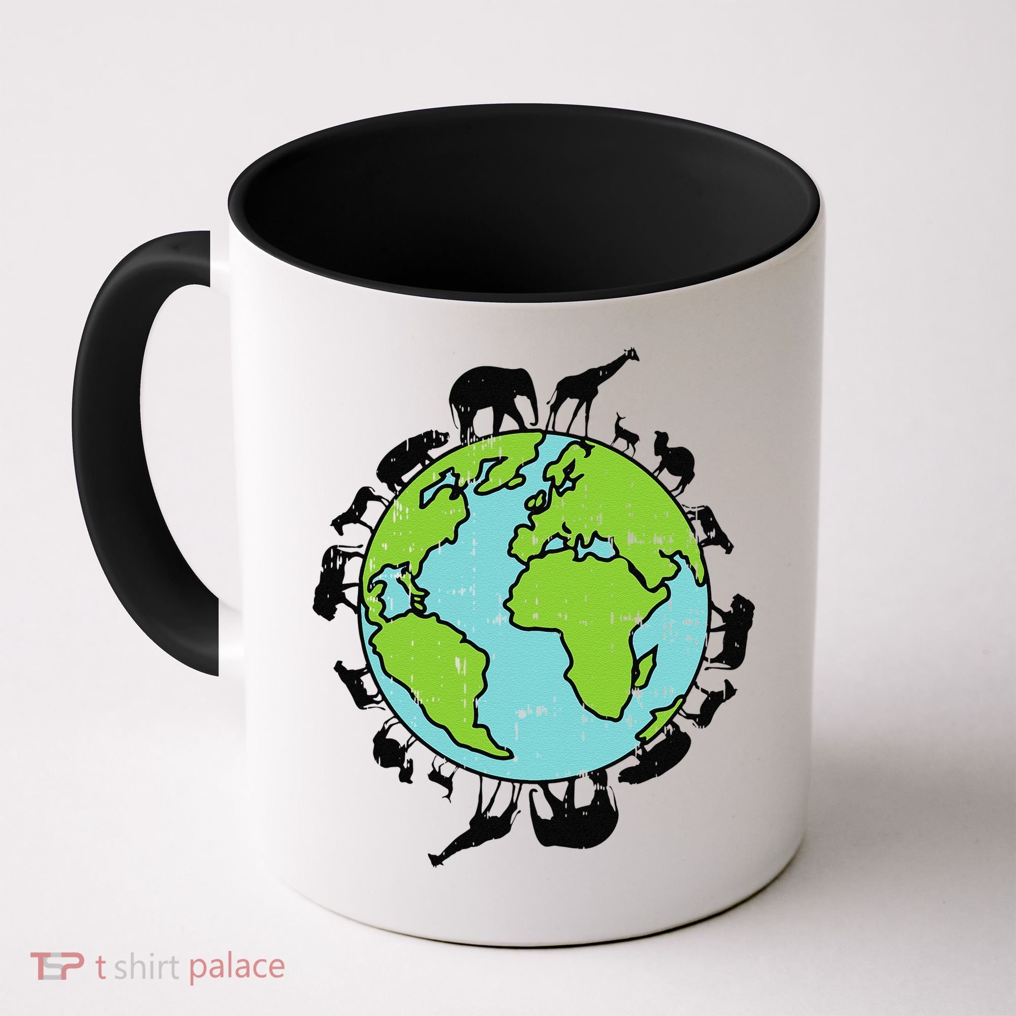 Earth Animals Wildlife Conservation Environmentalist Gift Coffee Mug