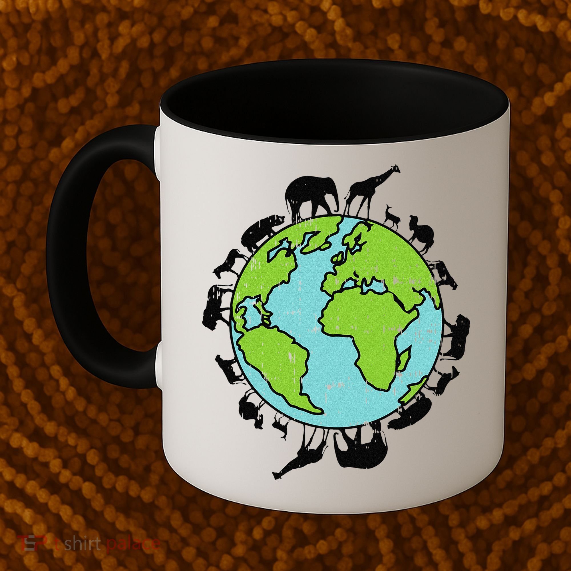 Earth Animals Wildlife Conservation Environmentalist Gift Coffee Mug