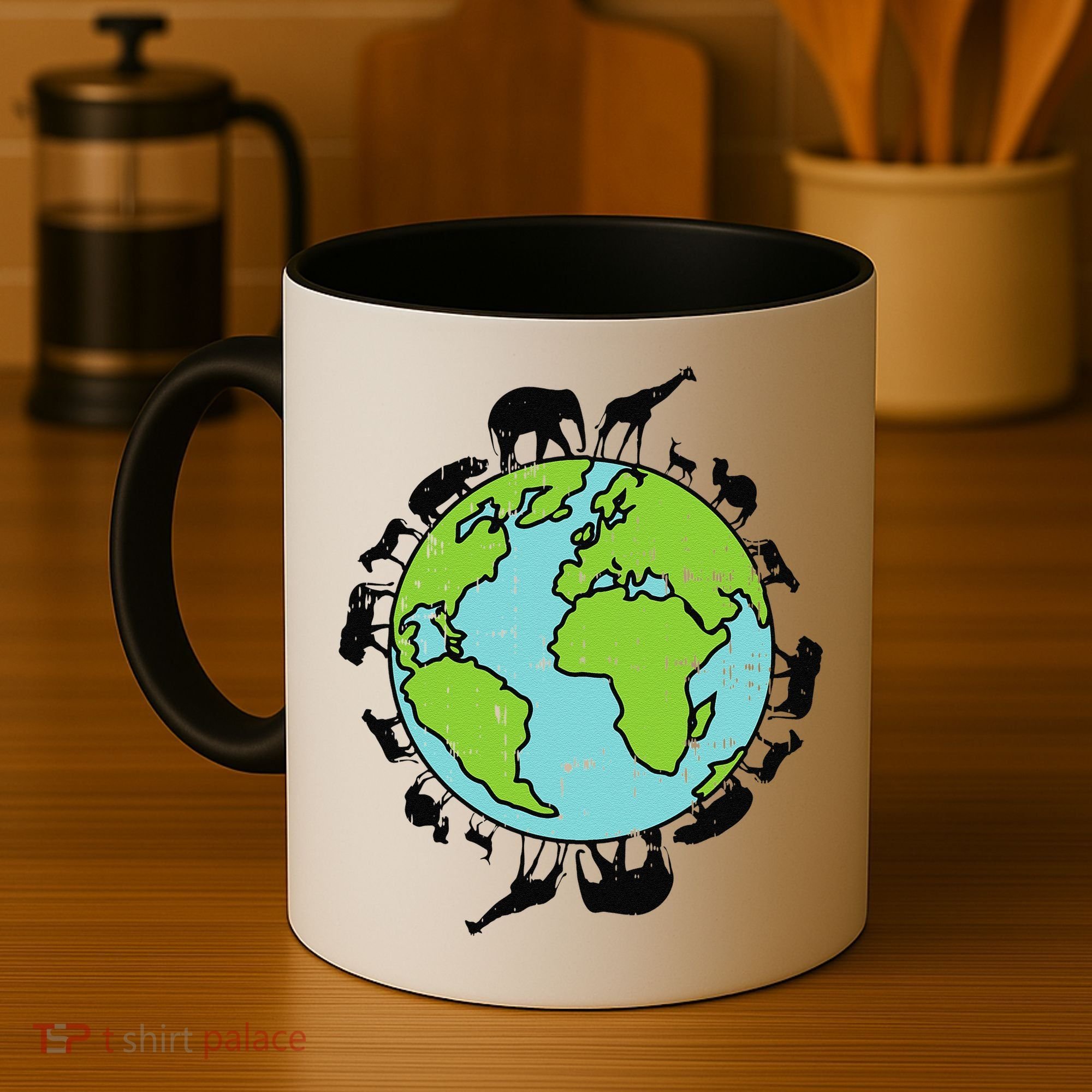 Earth Animals Wildlife Conservation Environmentalist Gift Coffee Mug