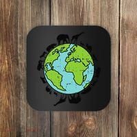 Earth Animals Wildlife Conservation Environmentalist Gift Coaster thumb 0