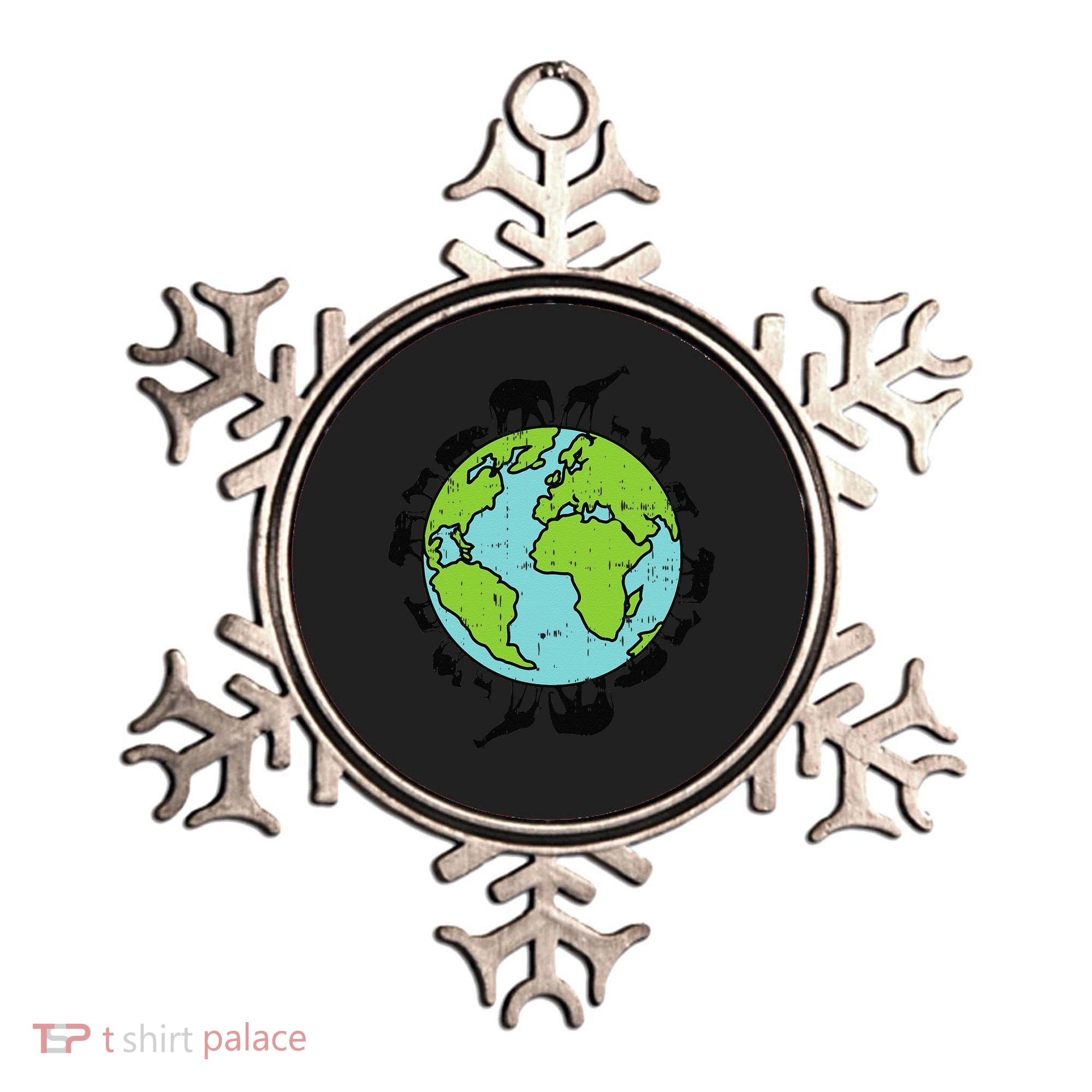 Earth Animals Wildlife Conservation Environmentalist Gift Ornament