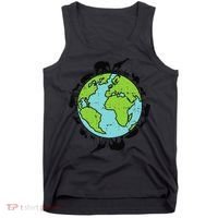 Earth Animals Wildlife Conservation Environmentalist Gift Tank Top thumb 0
