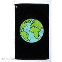Earth Animals Wildlife Conservation Environmentalist Gift Golf Towel thumb 0